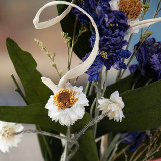 Eucalyptus & Purple Larkspur Mini Bouquet #58