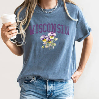 Wisconsin State Flower T-shirt: Ivory / Large