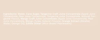 Glitter Mimosa Mixer, 16 fl oz