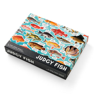 Judgy Fish 1000 Piece Puzzle Brass Monkey