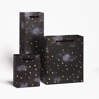 Midnight Sky Holiday Gift Bags: Medium