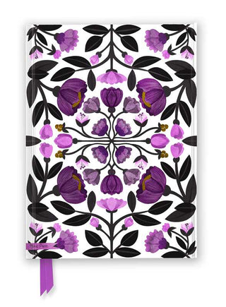 Purple Flowers (Foiled Journal) by: Notebook / blank book; 176 pages / English