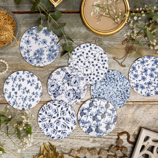 Chateau (Flower & Buds) Round Coaster