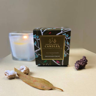 Mountain Grove: 2-in-1 Soy Lotion Candle: Medium - 6 oz
