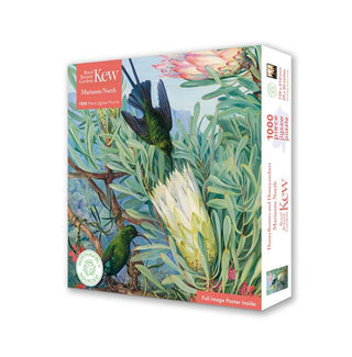 Adult Jigsaw Puzzle Kew Gardens' Marianne North: Honeyflowers and Honeysuckers by: Jigsaw; 1 pages / English
