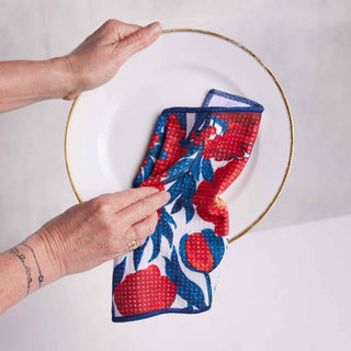 ICELANDIC POPPIES Dish Cloths, Set of 3