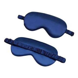 Silky Sleep Eye Mask - Premium Satin - Women's Accessories: Light Purple
