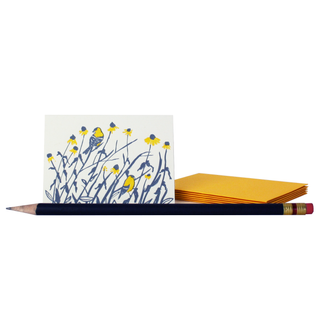 Mini Goldfinches Enclosure Card (e.b. goodale): Single Mini Card