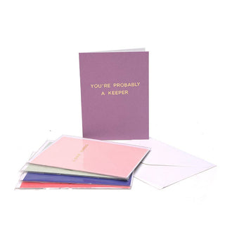 Are we going to hell or not? - Letterpress Greeting Card