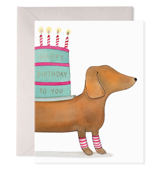 Slinky Dog Birthday Greeting Card