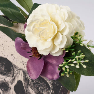 Floral Skull Stand Up