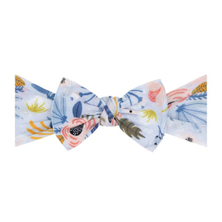 Baby Bling® Fall Printed Knot soft nylon headband: Marigold