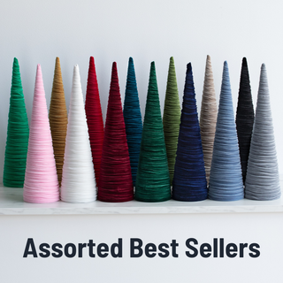 Trees Velvet Extra Large, Christmas 2025 Decor, Mantel: Burgundy