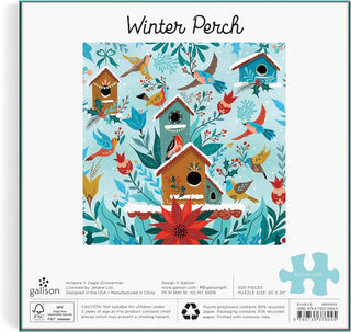 Winter Perch 500 Piece Puzzle