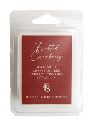 Frosted Cranberry Wax Melt
