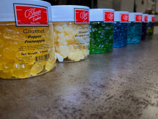 Gourmet Gummy Bears “Granny Smith Apple 🍏” w/ Jar 16OZ