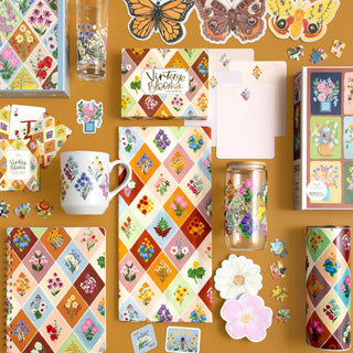 Flutter Friends Butterflies Accordion Greeting Card