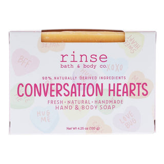 Valentine's Soap - Conversation Hearts | Natural Bar Soap