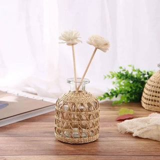Rattan Vases