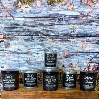 Dad's Last Nerve - Fathers Day Gifts Candles - Soy Wax Candle: Campfire S’more