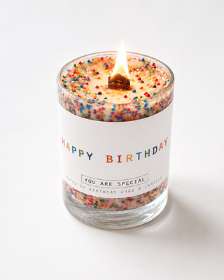 Mini Brand NEW Happy Birthday Sprinkle Candle