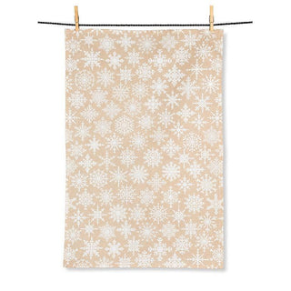 Scandi Snowflakes Kitchen Towel - Clearance