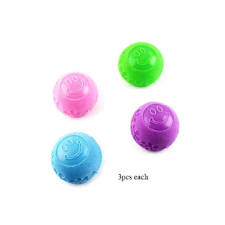 Smile Face Fuzzy Ball Squeeze Squishy Stress Relief Toy