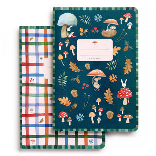 Through The Woods Set of Two Stitched Notebooks Journals