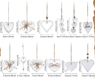 2 to 3" Wooden Valentine's Heart