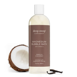 Vanilla Coconut Magnesium Bubble Bath with Vitamin C