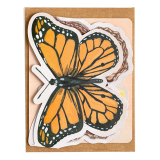 Flutter Friends Butterflies Accordion Greeting Card