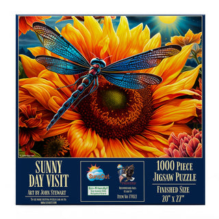 0964 Sunny Day Visit 1000 pc Puzzle