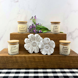 Happy Anniversary Gift Candles- Soy Wax Candle Gifts: Wild Flowers