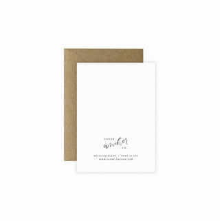 Poppy Mini Greeting Card | Love & Valentine's Day
