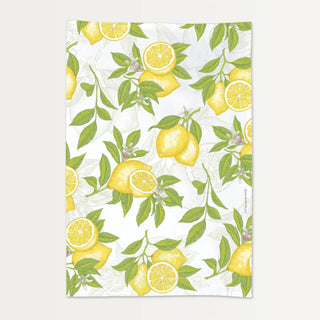 Vintage Lemons Cotton Towel