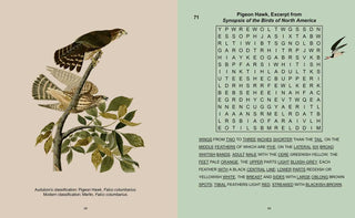 Audubon's Birds Wordsearch by Eric Saunders: Paperback; 128 pages / English