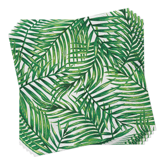 Tropical Leaves Lunch Paper Napkins