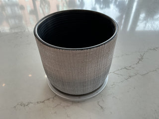 6” Silver Pot