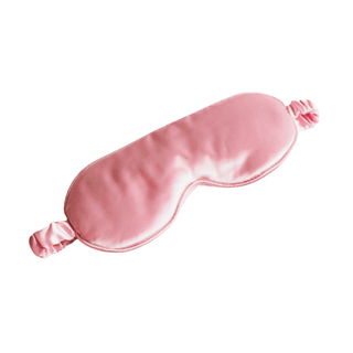 Silky Sleep Eye Mask - Premium Satin - Women's Accessories: Light Purple