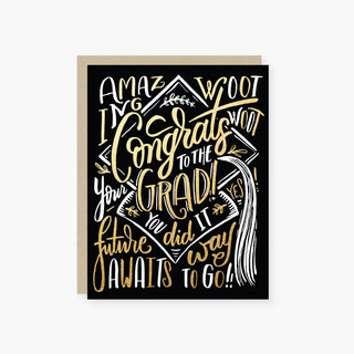 Congrats grad!: Single card