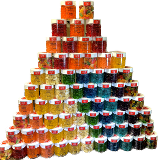 Gourmet Gummy Bears “Original 12 Flavor 🌈 “w/ Jar 16OZ