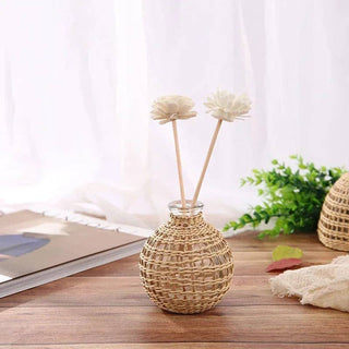 Rattan Vases