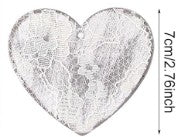 3" Wooden Valentine's Heart