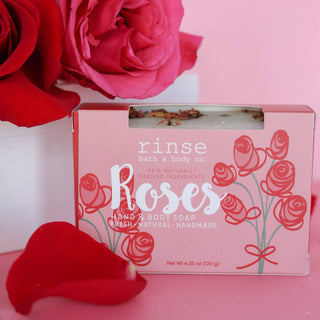 Valentine's Soap - Roses | Natural Bar Soap