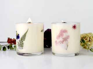 Thinking of you - In Lieu of Flowers: Sympathy Floral Candle