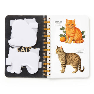 Moody Cats Sticker Book by Brass Monkey