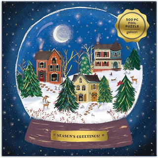 Winter Snow Globe 500 Piece Puzzle