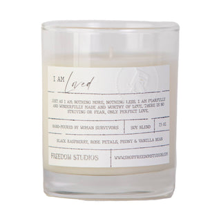 I AM Loved 7.5 oz Candle