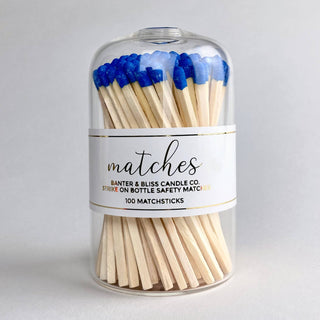 Modern Matchstick Bottle with Striker · 100 Long Safet: Yellow