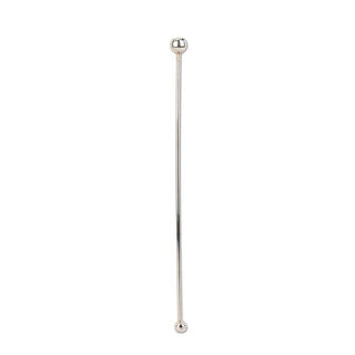 Silver Ball Swizzle Stick-7.5"L
